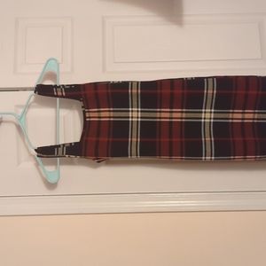 SheIn Plaid bodycon dress